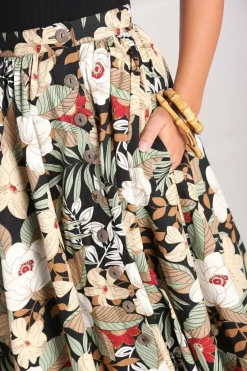 Women Hell Bunny Midi Skirts<Adelaida Skirt