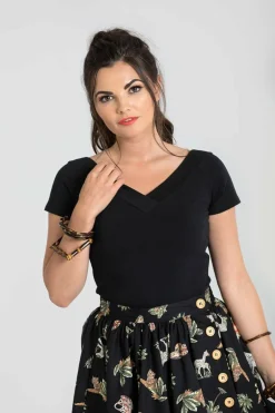 Women Hell Bunny Jerseys<Alex Top