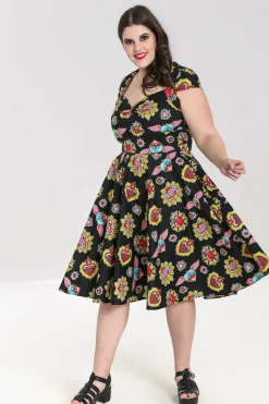 Women Hell Bunny Midi Dresses<Amias 50'S Dress