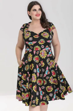 Women Hell Bunny Midi Dresses<Amias 50'S Dress