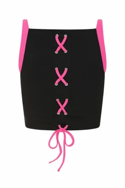 Women Hell Bunny Crop Tops<Andromeda Crop Top