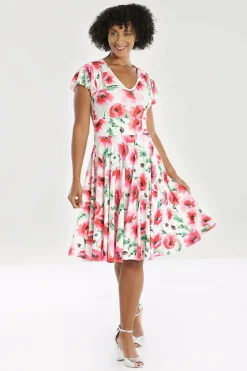 Women Hell Bunny Knee Dresses<Aquarelle Dress Plus Size