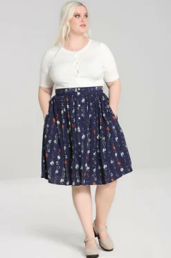 Women Hell Bunny Knee Skirts<Asta Skirt