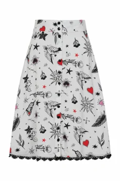 Women Hell Bunny Knee Skirts<Avery Skirt