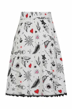 Women Hell Bunny Knee Skirts<Avery Skirt