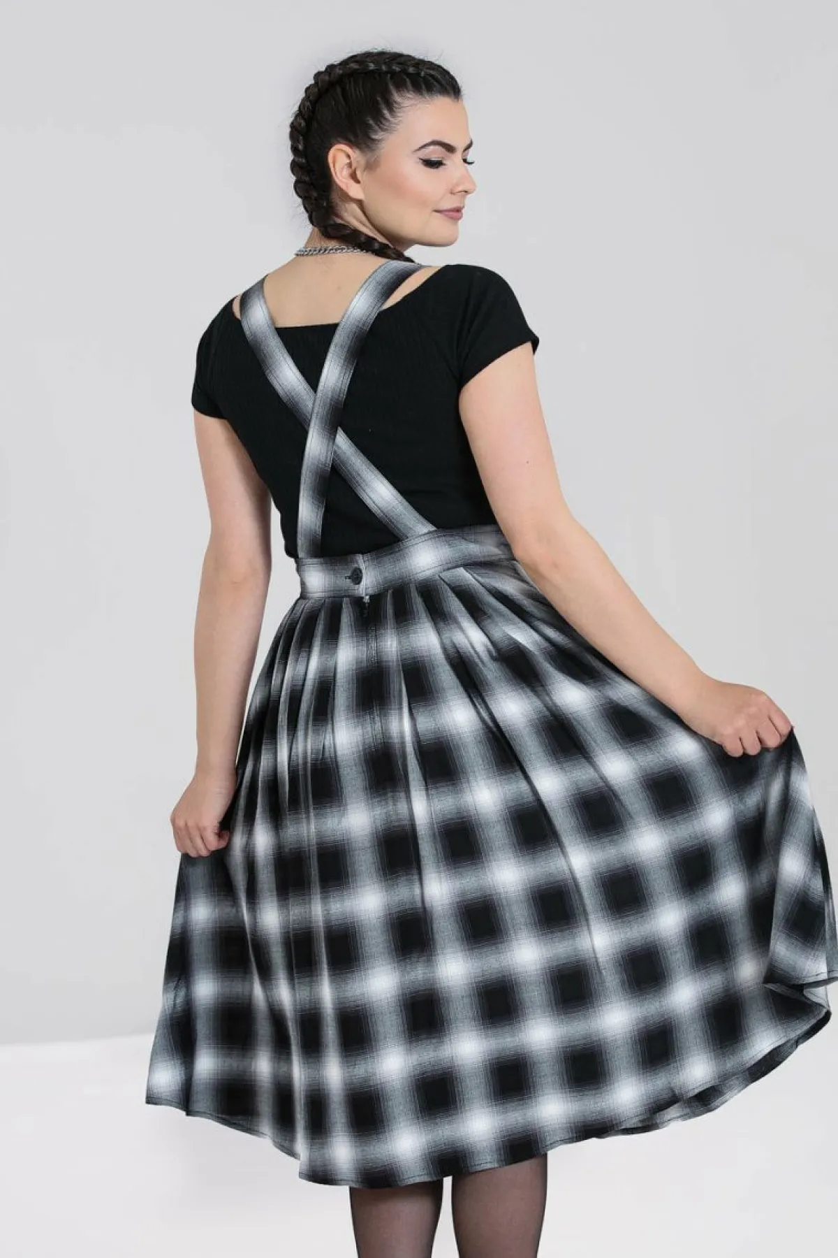 Women Hell Bunny Midi Dresses<Avril Pinafore Dress