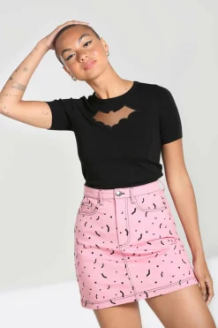 Women Hell Bunny Skirts<Bat Mini Skirt