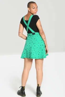 Women Hell Bunny Mini Dresses<Bat Pinafore Dress