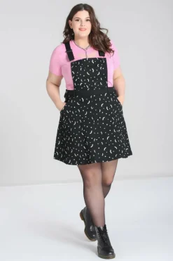 Women Hell Bunny Mini Dresses<Bat Pinafore Dress