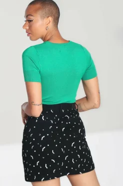 Women Hell Bunny Knitted Tops<Bat Top