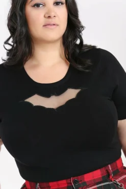 Women Hell Bunny Knitted Tops<Bat Top