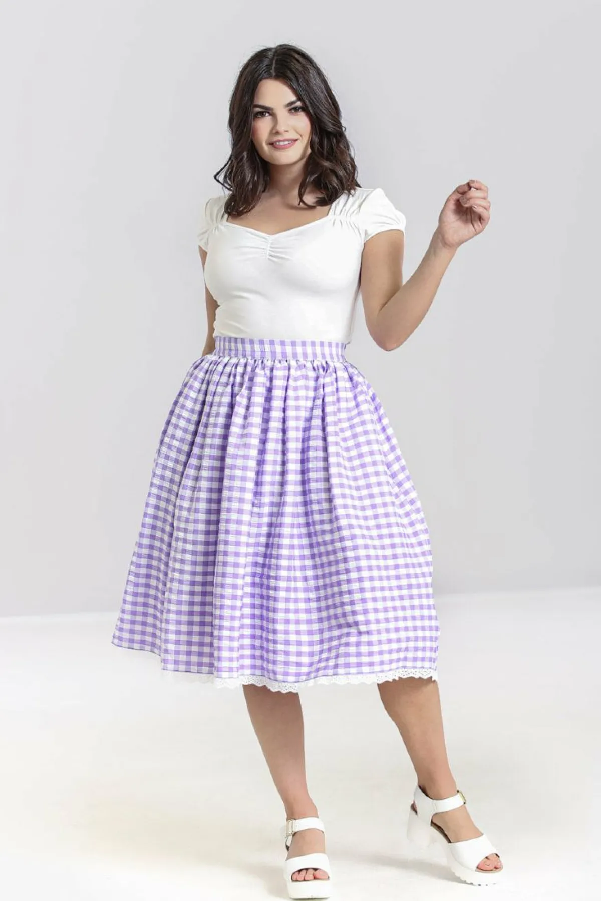 Women Hell Bunny Midi Skirts<Bb 50'S Skirt