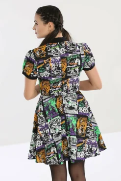 Women Hell Bunny Mini Dresses<Be Afraid Mini Dress
