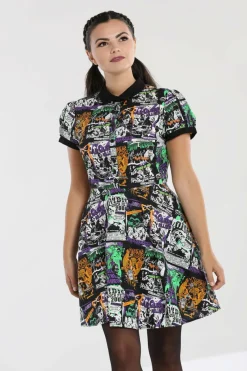 Women Hell Bunny Mini Dresses<Be Afraid Mini Dress