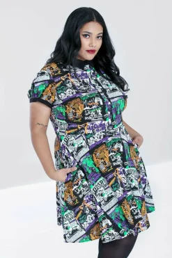 Women Hell Bunny Mini Dresses<Be Afraid Mini Dress