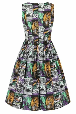 Women Hell Bunny Midi Dresses<Be Afraid 50'S Dress