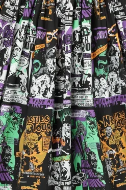 Women Hell Bunny Midi Dresses<Be Afraid 50'S Dress