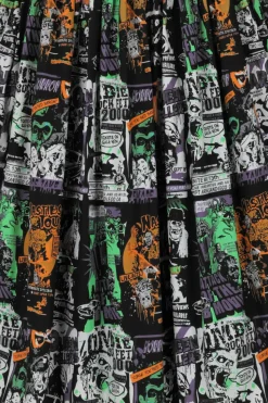 Women Hell Bunny Midi Skirts<Be Afraid 50'S Skirt
