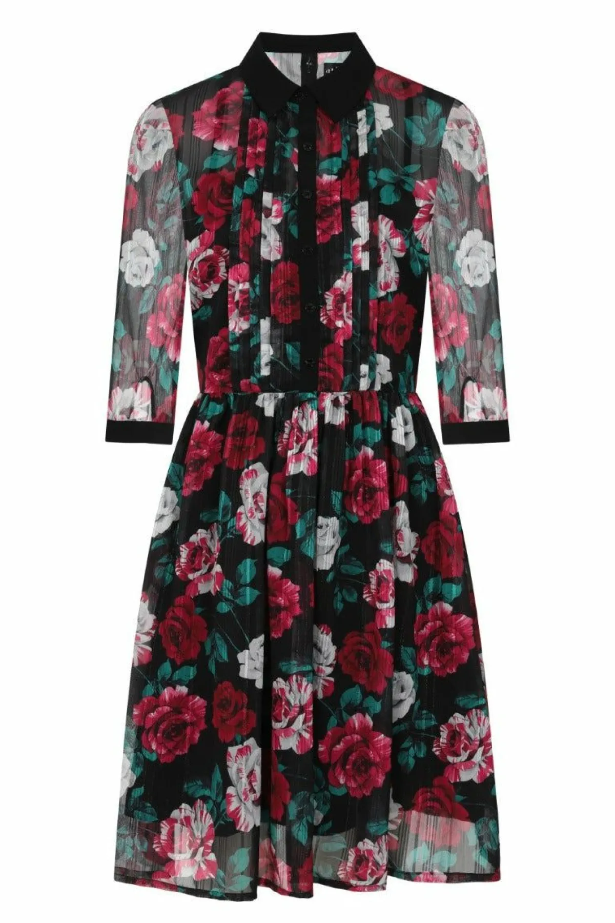 Women Hell Bunny Knee Dresses<Bed Of Roses Dress