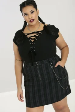Women Hell Bunny Jerseys<Belladonna Top H