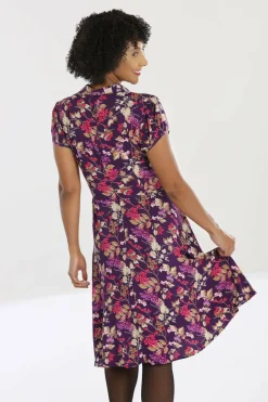 Women Hell Bunny Midi Dresses<Berry Crush Dress