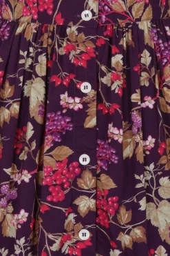 Women Hell Bunny Midi Skirts<Berry Crush Skirt