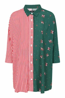 Women Hell Bunny Shirts<Beth Oversized Shirt