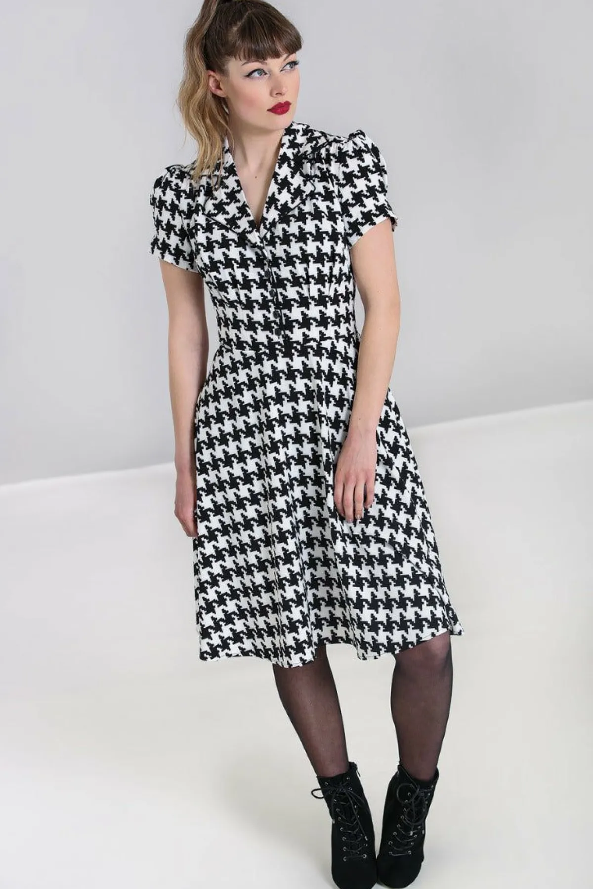 Women Hell Bunny Knee Dresses<Blake Mid Dress