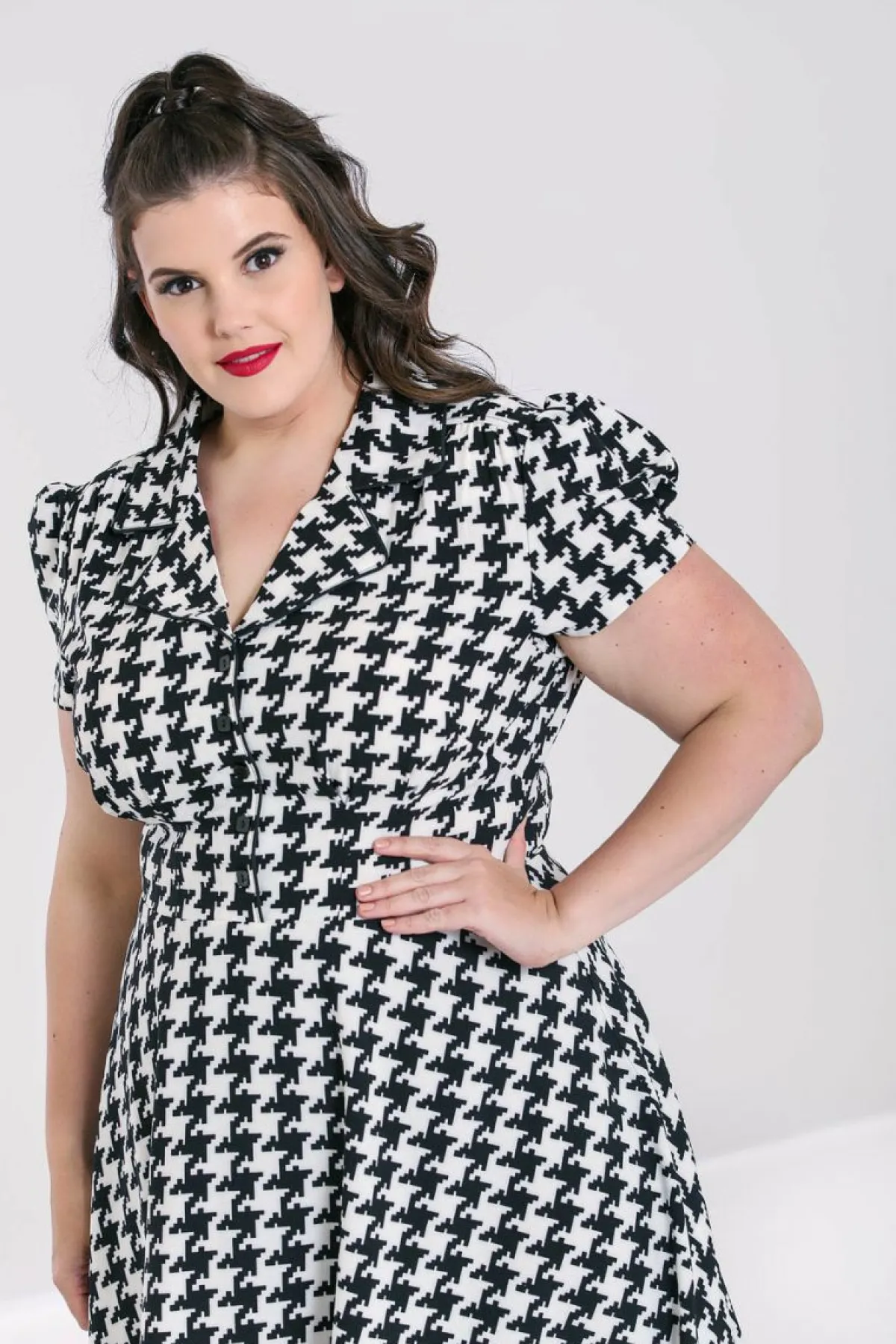 Women Hell Bunny Knee Dresses<Blake Mid Dress