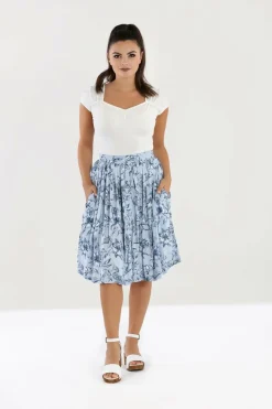 Women Hell Bunny Midi Skirts<Brasilia Skirt