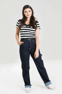 Women Hell Bunny Blouses<Carpenter Denim Jeans