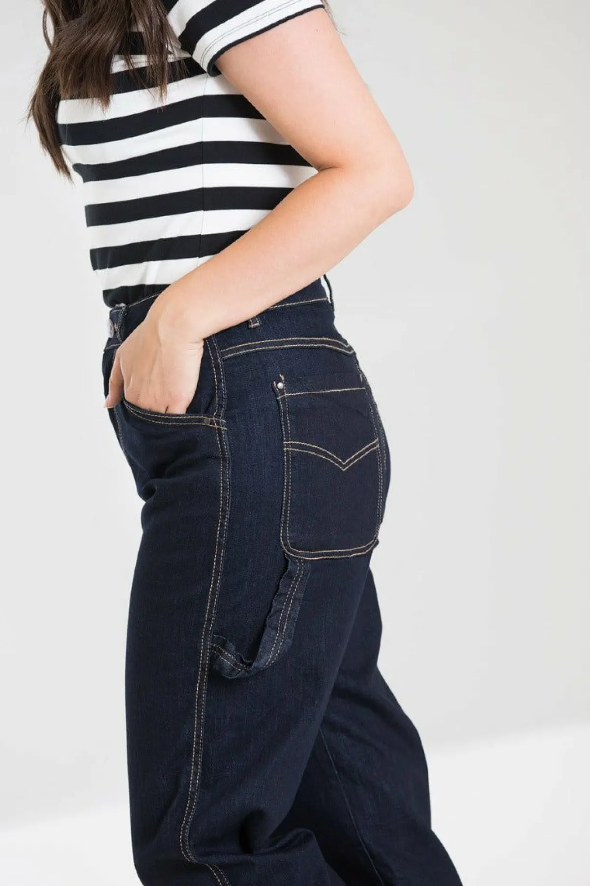 Women Hell Bunny Blouses<Carpenter Denim Jeans