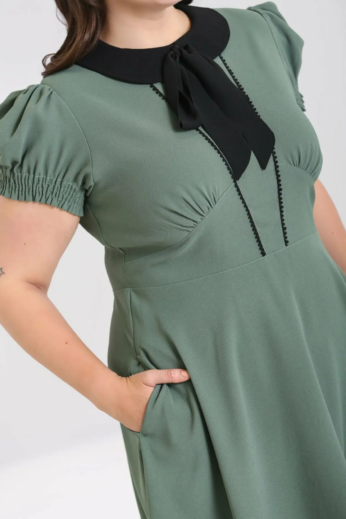 Women Hell Bunny Knee Dresses<Catherine Mid Dress