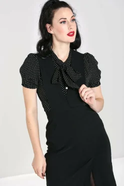 Women Hell Bunny Knee Dresses<Claire Pinafore Dress