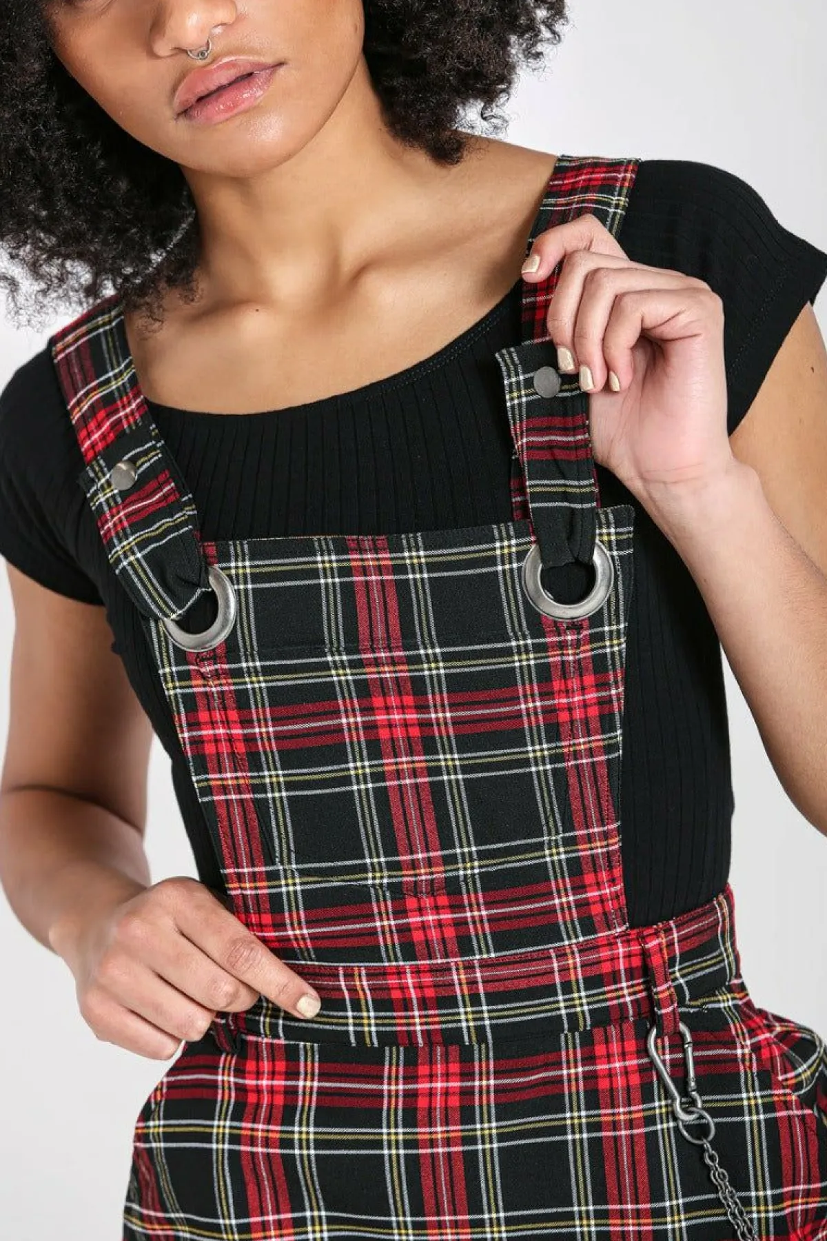Women Hell Bunny Mini Dresses<Clash Pinafore Dress