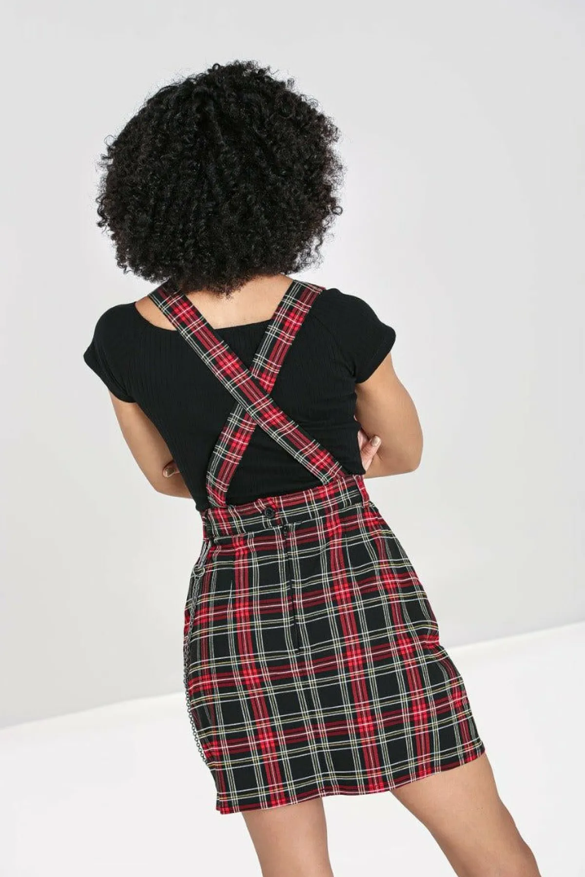 Women Hell Bunny Mini Dresses<Clash Pinafore Dress