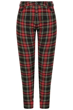 Women Hell Bunny Trousers<Clash Skinny Trousers