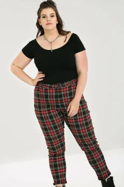 Women Hell Bunny Trousers<Clash Skinny Trousers