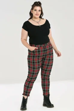 Women Hell Bunny Trousers<Clash Skinny Trousers