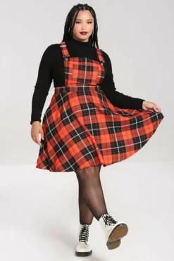 Women Hell Bunny Mini Dresses<Clementine Pinafore Dress