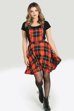Women Hell Bunny Mini Dresses<Clementine Pinafore Dress