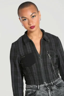 Women Hell Bunny Jackets<Cobain Jacket