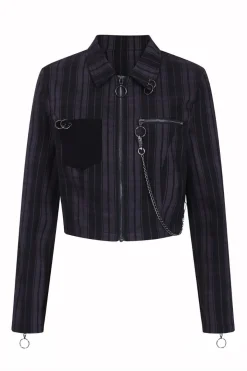 Women Hell Bunny Jackets<Cobain Jacket