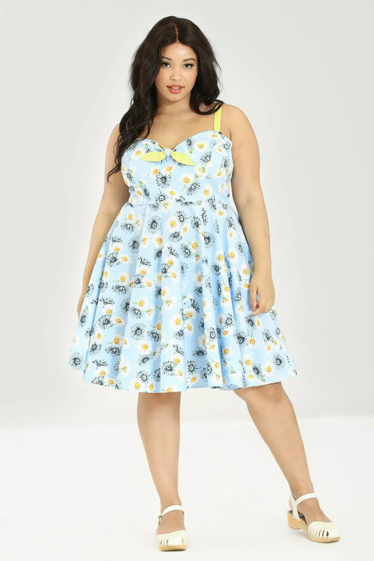 Women Hell Bunny Knee Dresses<Daisy Mid Dress