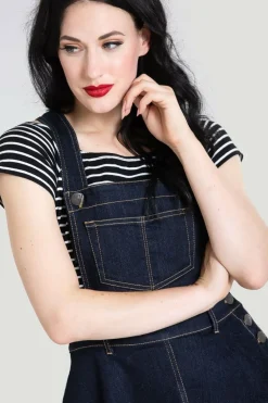 Women Hell Bunny Dresses<Dakota Pinafore Dress