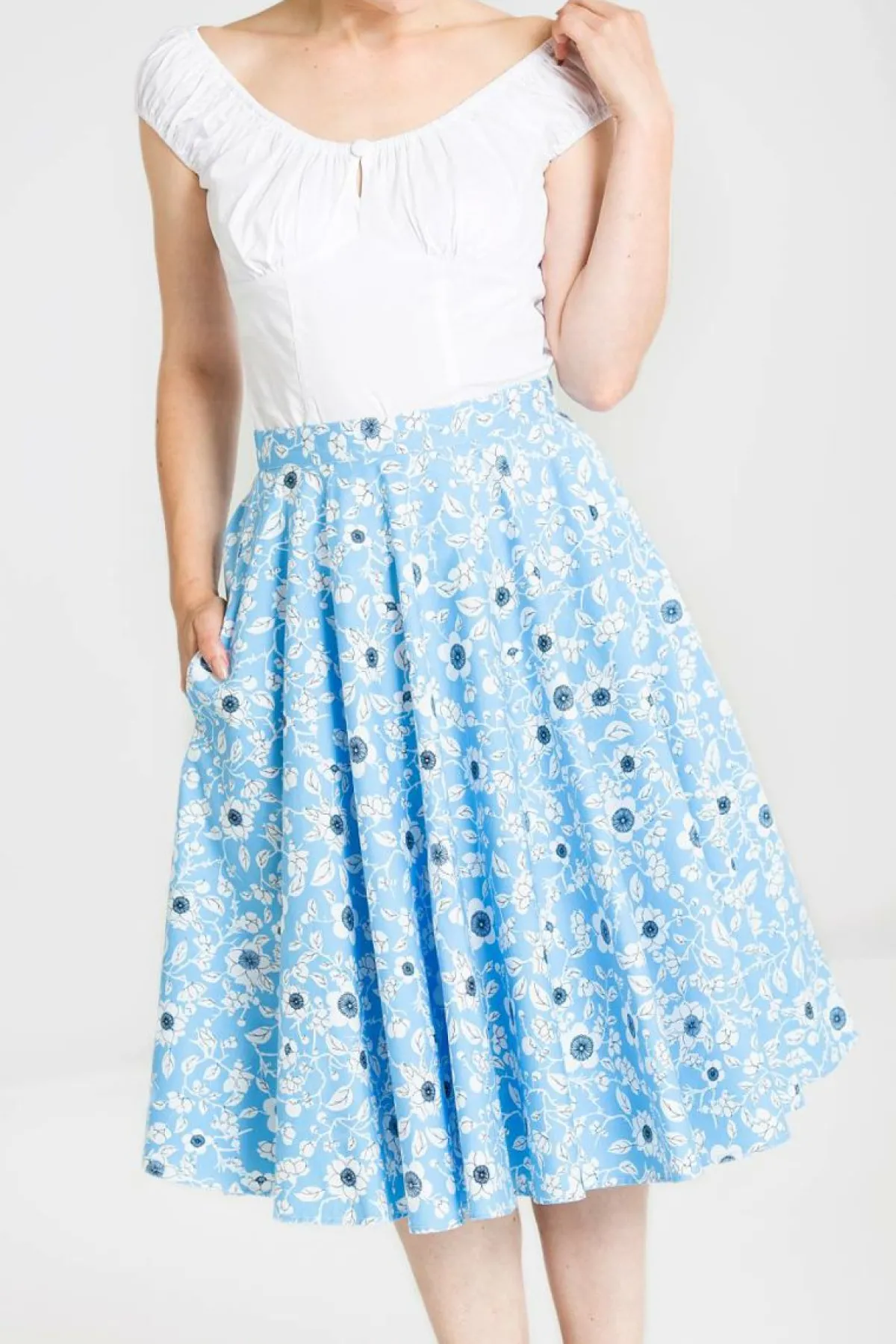 Women Hell Bunny Midi Skirts<Daphne 50'S Skirt