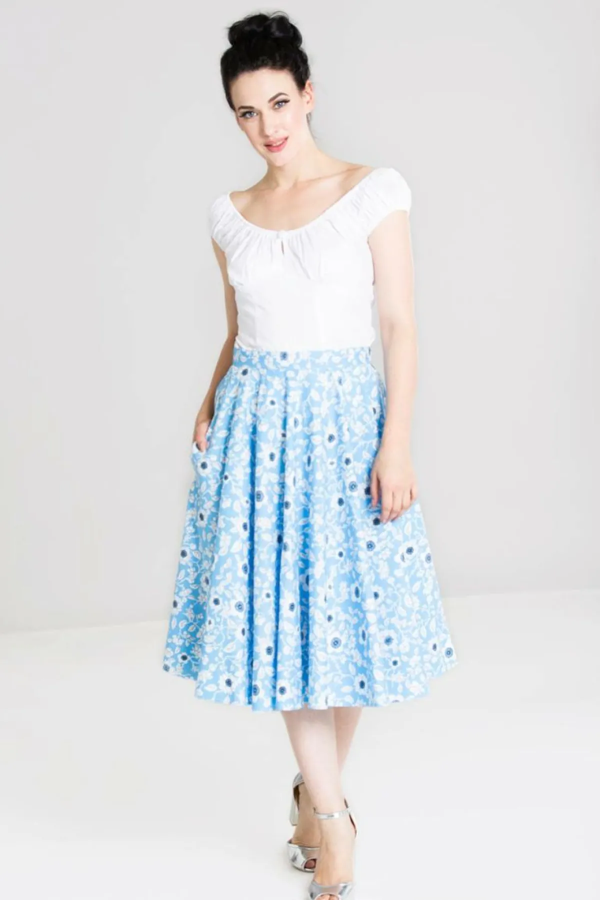 Women Hell Bunny Midi Skirts<Daphne 50'S Skirt
