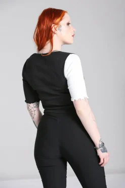 Women Hell Bunny Knitted Tops<Dark Light Top