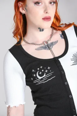 Women Hell Bunny Knitted Tops<Dark Light Top
