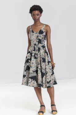Women Hell Bunny Midi Dresses<Dominique 50'S Dress